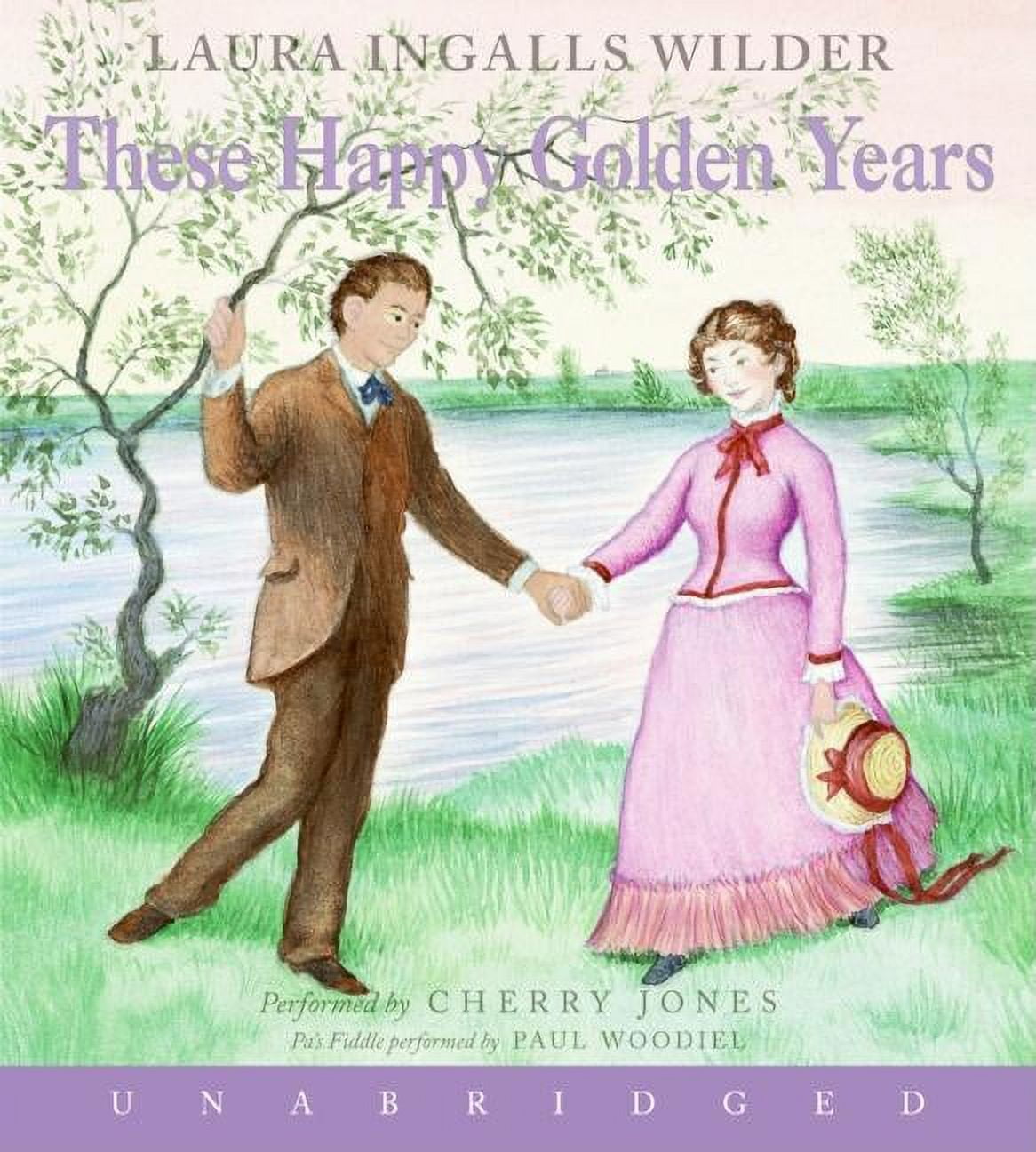 LAURA INGALLS WILDER; CHERRY JONES Little House These Happy Golden Years CD, Book 8, (Audiobook)