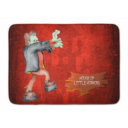 Little House of Horrors Halloween Machine Washable Memory Foam Mat