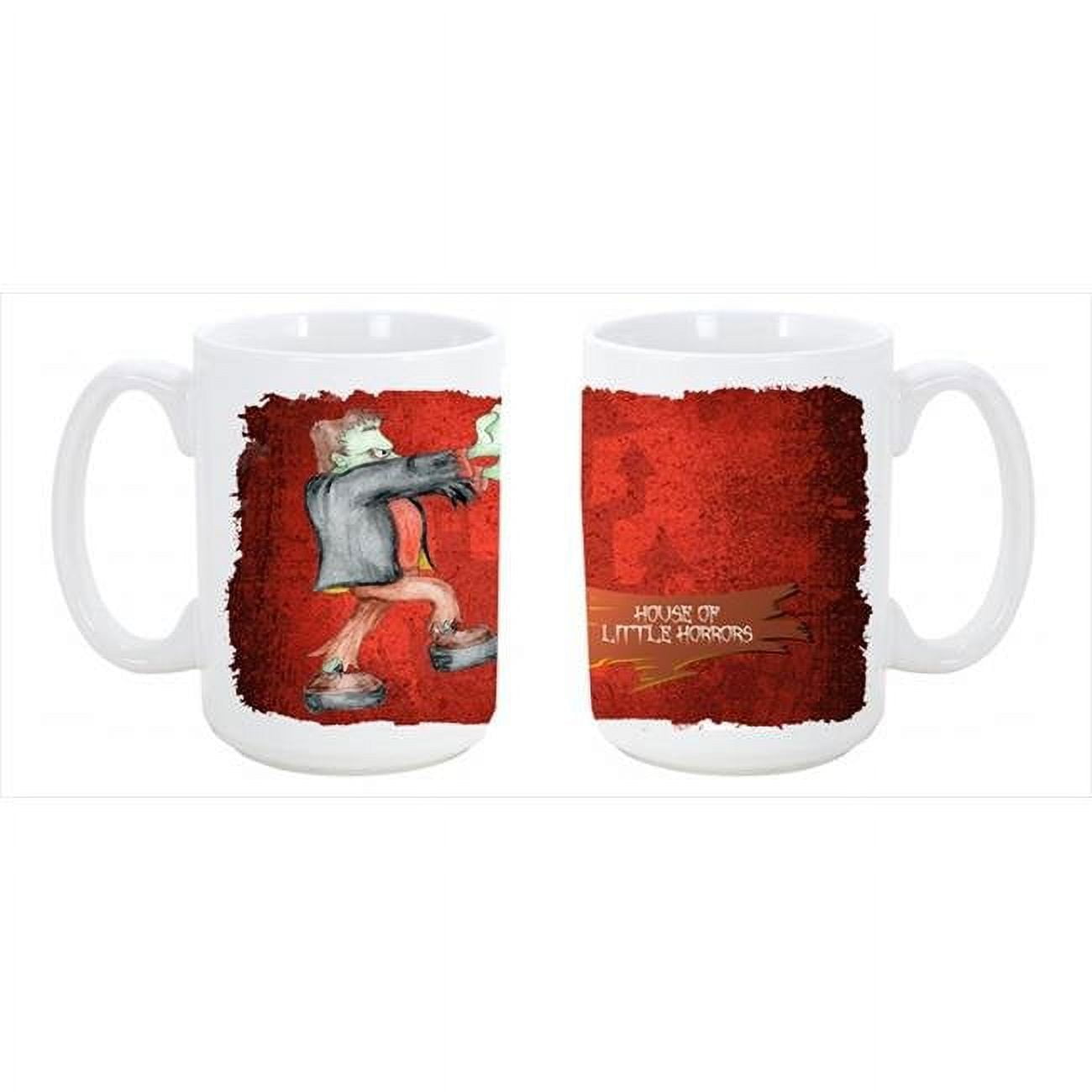 Ugly Face Pottery 3D Man With Mustache And Blue Eyes Mug – Mug Barista