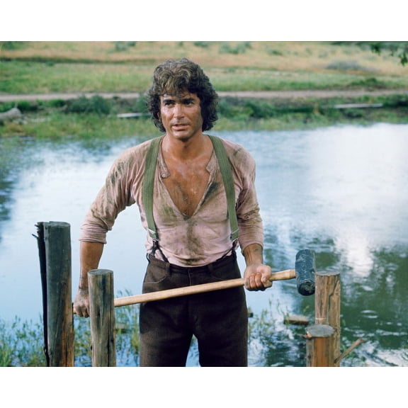 Little House on the Prairie Michael Landon 1975 episode 24x36 Movie Poster HD Aluminum Wall Art
