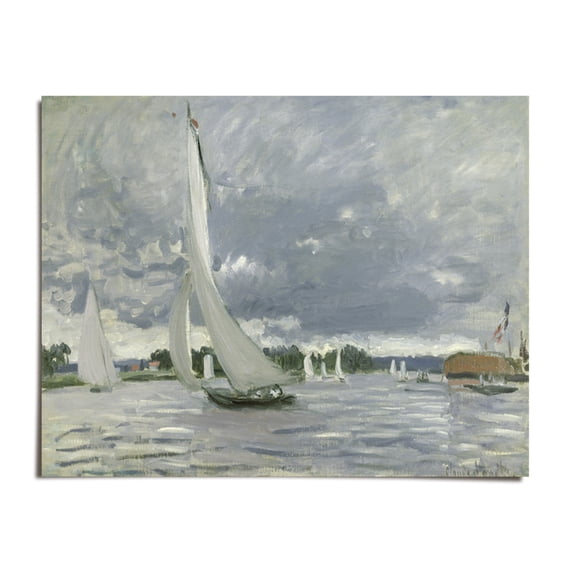 Little Islands at Port-Villez - Claude Monet - 8.5x11 - Wall Art Print - UNFRAMED