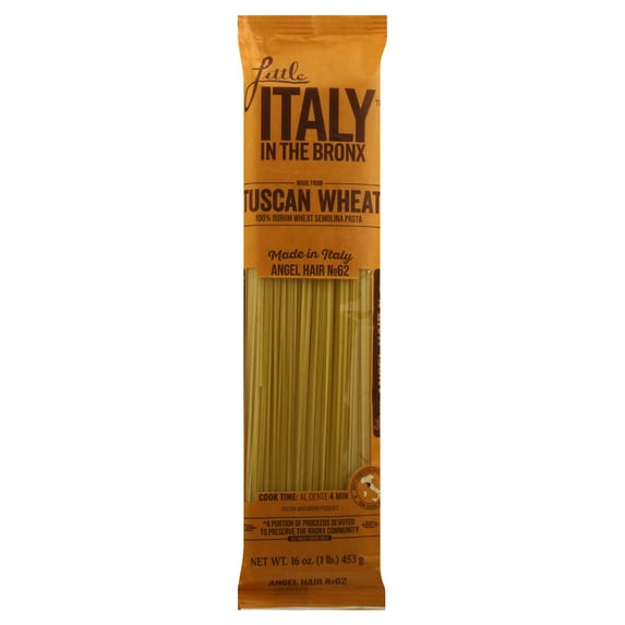 Little Italy In The Bronx Angel Hair Pasta 16 oz (Pack Of 12)