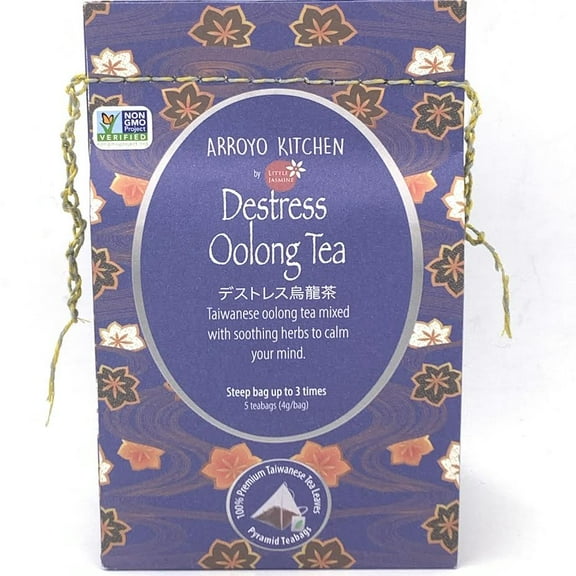 Destress Oolong Tea by Arroyo Kitchen