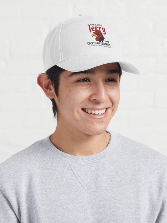 Little Jerry 1997 Baseball Cap, Cockfight Champion Bird Graphic Design, Classic Hat