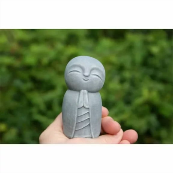 Little Jizo Buddha Statue Figurine Garden Decoration Home Ornament Holiday Gifts