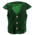 thumbnail image 1 of Little Kid Boy's Classic Casual Solid Color Children's Vest Toddler Boys Shirt Toddler Boy Long Sleeve Pajamas Soccer Cleats Boys High Tops Flat Top Hats for Boy Undershirt 2t Size 4-6 Years White, 1 of 2