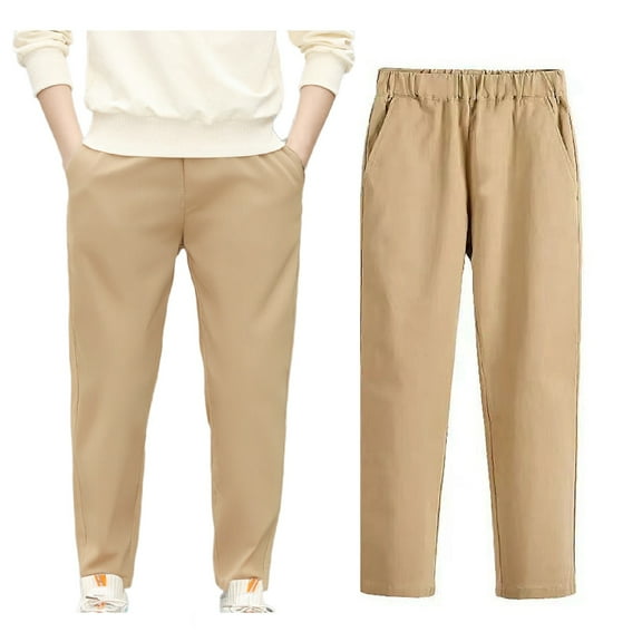 Little Kid Boys' Little Stretch Twill Skinny Leg Pant with Pockets, School Uniforms for Kids and Teens Black 2-3 Years