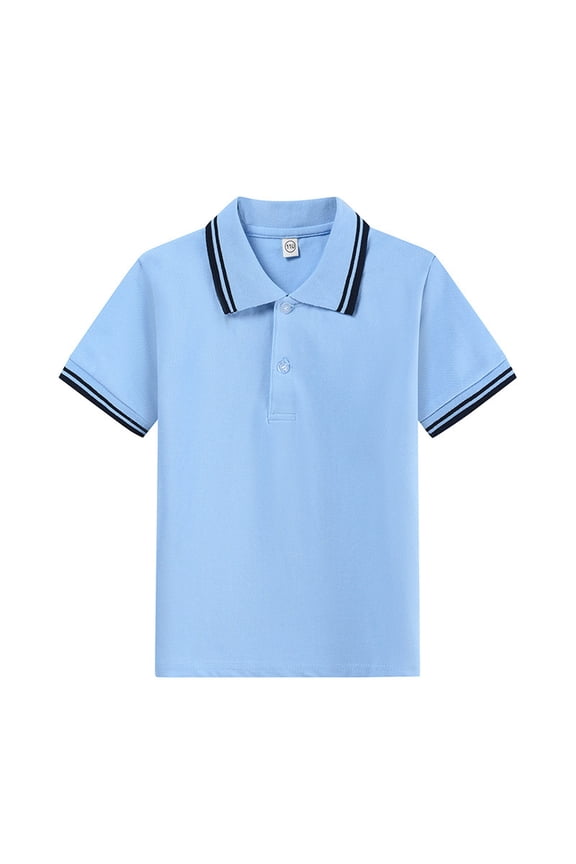 Little Kid Toddler Kids Girls Boys Short Classic Loose Short Tunic Tops Soft Blouse Sleeve Solid T Shirt Tee Tops Clothes Boys Thermal Shirts Long Sleeve Size 5 Top Athletic 5-6 Years Blue