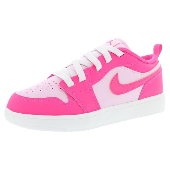Nike Jordan 1 Low ALT Leather PS Girls Shoes Size 2, Color: Pink Foam/Hyper Pink