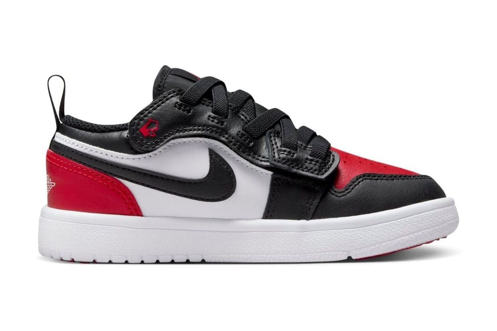 Little Kid's Jordan 1 Low Alt White/Black-Varsity Red-White