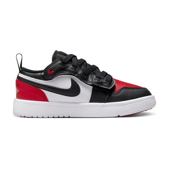 Little Kid's Jordan 1 Low Alt White/Black-Varsity Red-White (DR9748 161) - 13.5