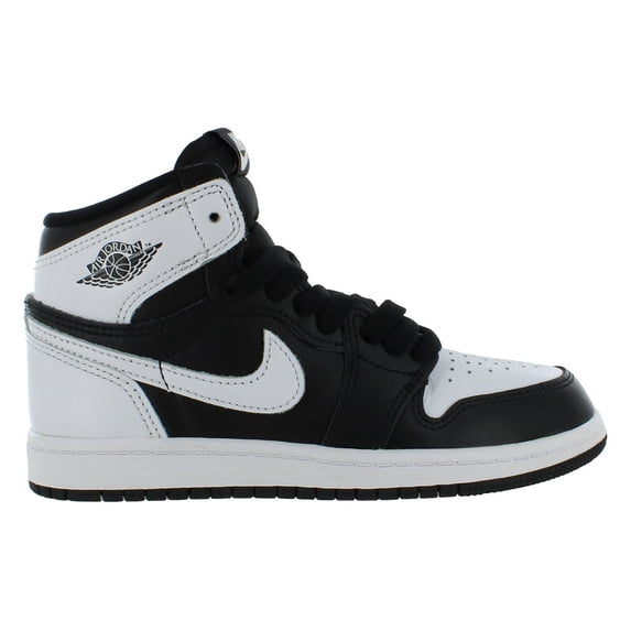 Little Kid's Jordan 1 Retro High OG Black/White-White (FD1412 010) - 2. ...