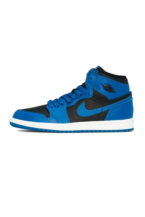 Little Kid's Jordan 1 Retro High OG Dk Marina Blue/Blk-Wht (AQ2664 404) - 11
