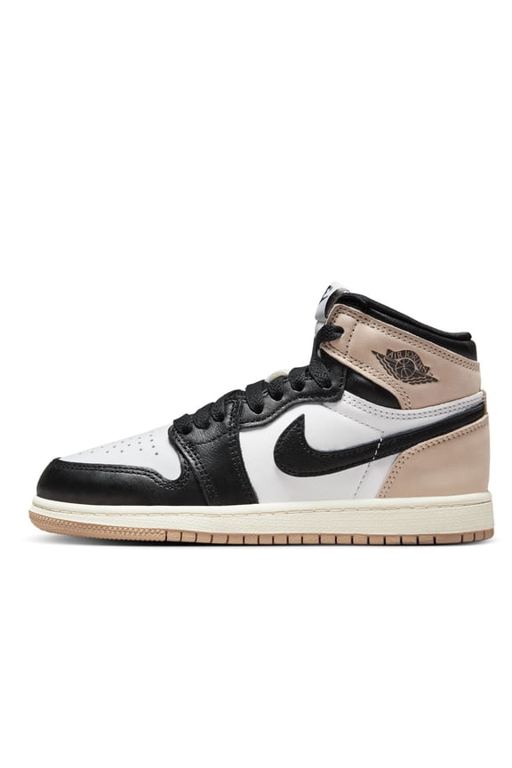 Little Kid's Jordan 1 Retro High OG "Latte" Blk MD Brwn-Wht (FD2597 021) - 11.5