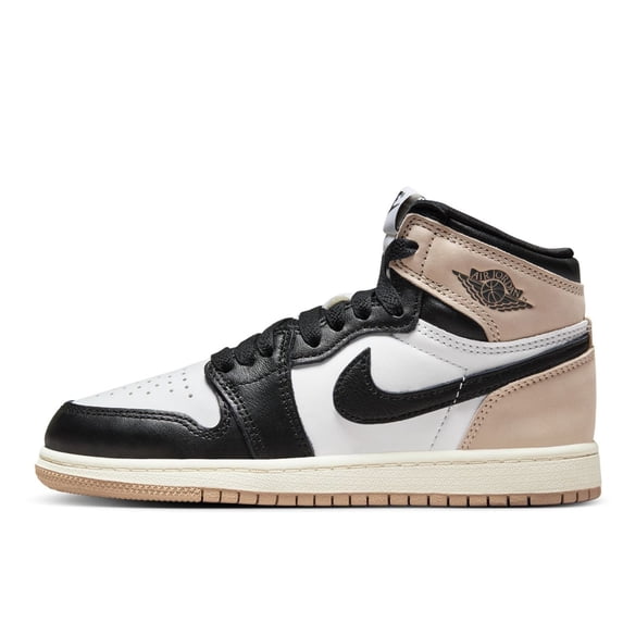 Little Kid's Jordan 1 Retro High OG "Latte" Blk MD Brwn-Wht (FD2597 021) - 13