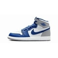 thumbnail image 1 of Little Kid's Jordan 1 Retro High OG True Blue/Wht-Cmt Gry (FD1412 410) - 2, 1 of 6