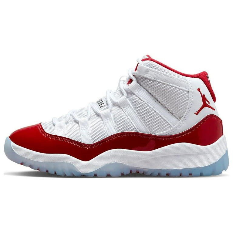 Little Kid s Jordan 11 Retro Cherry White Varsity Red Black 378039 116 2 Walmart