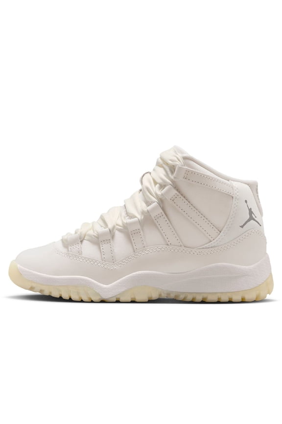 Little Kid's Jordan 11 Retro Sail/Pearl Grey-White (DO3857 110) - 1