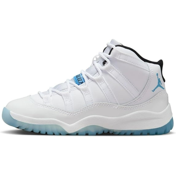 Little Kid's Jordan 11 Retro White/Legend Blue-Black (378039 104) - 11