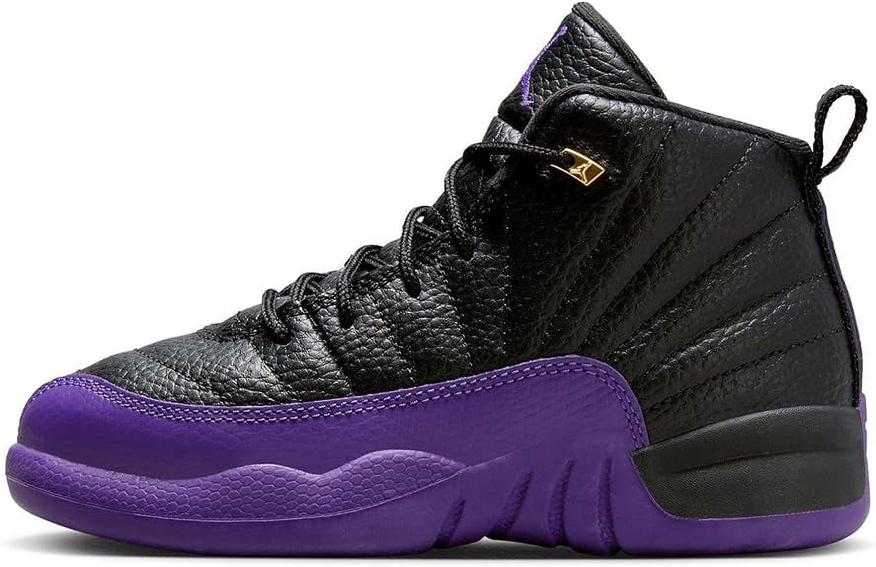 black and purple jordans