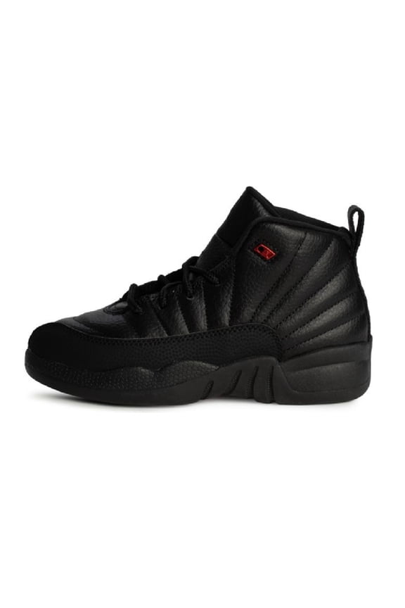 Little Kid's Jordan 12 Retro "Bloodline" Black/Varsity Red (151186 003) - 1.5