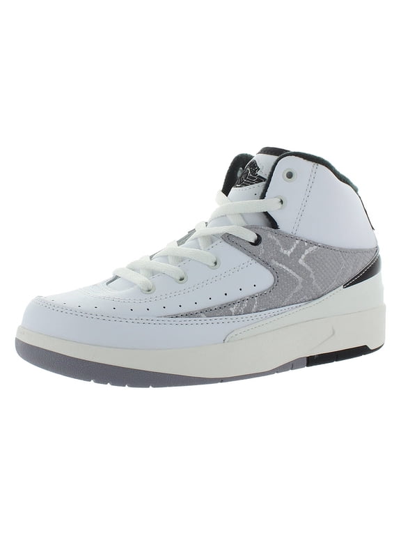 Little Kid's Jordan 2 Retro "Python" Wht/Fire Red-Blck-Sail (DQ8564 102) - 1