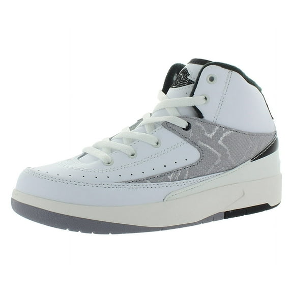 Little Kid's Jordan 2 Retro "Python" Wht/Fire Red-Blck-Sail (DQ8564 102) - 3