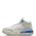 thumbnail image 1 of Little Kid's Jordan 3 Retro "Lucky Shorts" Summit Wht/Blue (DM0966 101) - 12.5, 1 of 8