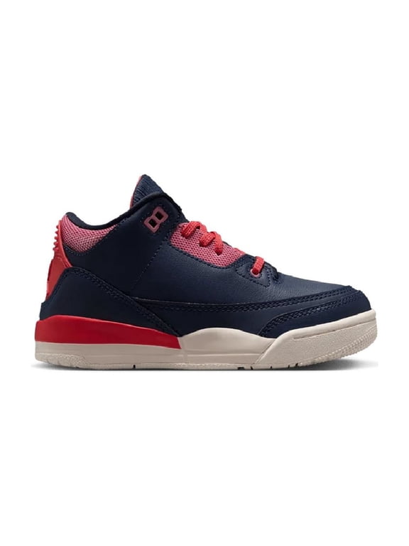 Little Kid's Jordan 3 Retro "Sport Renaissance" Obs/Ch-Tr Rd (HQ0783 400) - 11