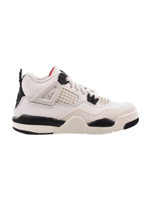 4 Retro OG "Flight Club" Little Kids' Shoes Sail/Black im4028-100