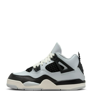 Little Kid's Jordan 4 Retro Pure Platinum/Metallic Gold (FZ8586 070) - 11.5