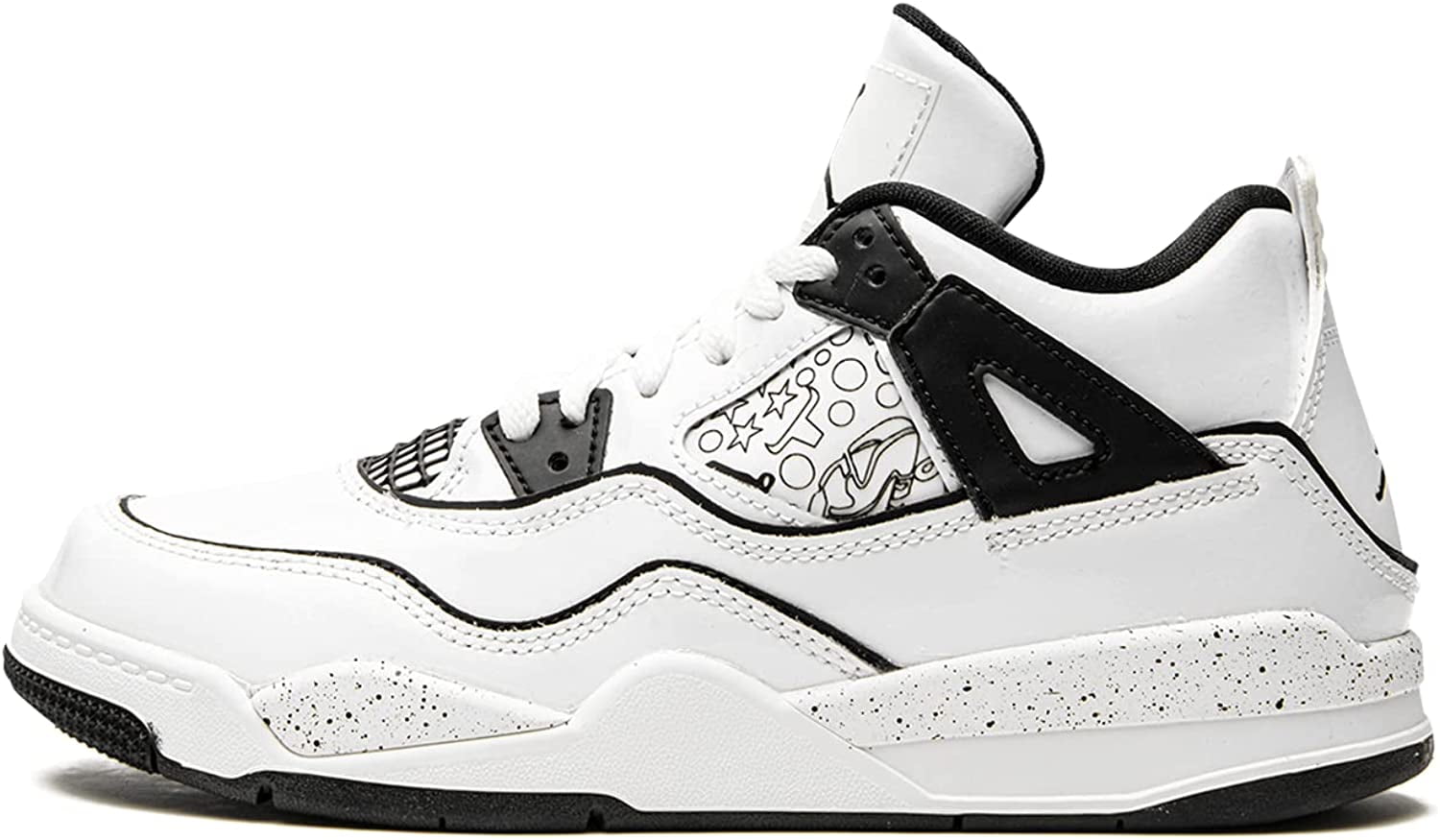 Nike Air Jordan 4 Retro PS 'DIY' 2021 DC4100-100 Little Kids