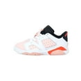 thumbnail image 1 of Little Kid's Jordan 6 Retro Low Wht/Atmosphere-Infrared 23 (DV3528 102) - 13.5, 1 of 5