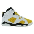 thumbnail image 1 of Little Kid's Jordan 6 Retro White/Yellow Ochre-Black (DV3605 170) - 2, 1 of 3