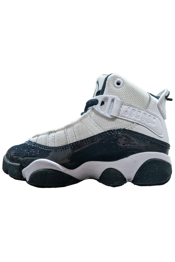 Little Kid's Jordan 6 Rings White/Armory Navy (323432 147) - 11.5