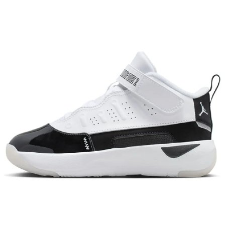 Little Kid's Jordan Max Aura 7 White/Black-Summit White (HQ2090 100) - 3