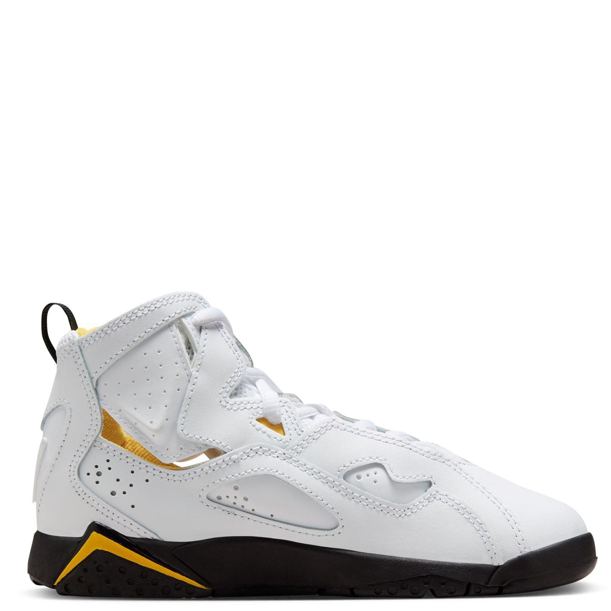 Jordan true flight white and gold hotsell