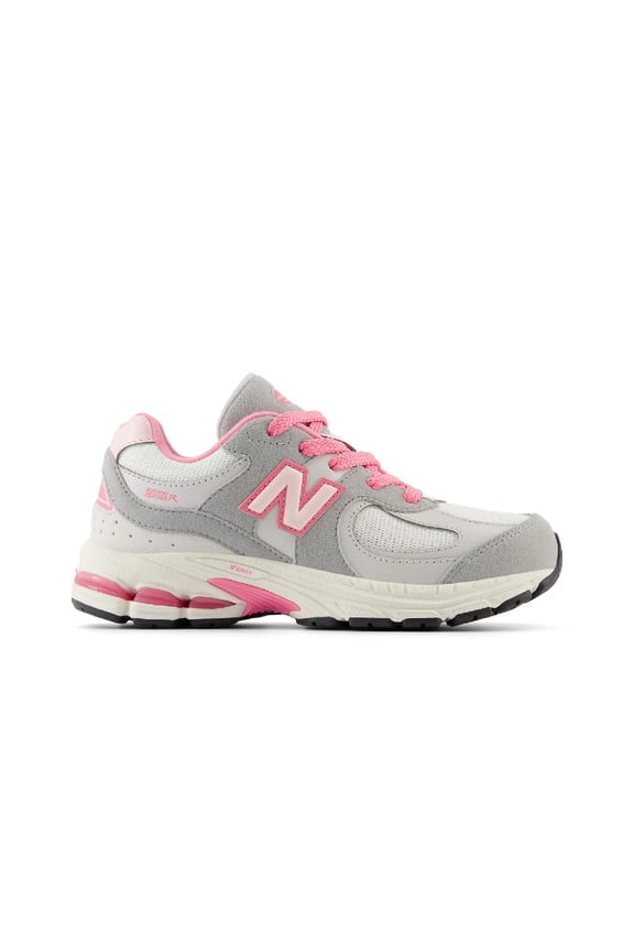 Little Kid's New Balance 2002 Grey Pink (PC2002CL) - 12