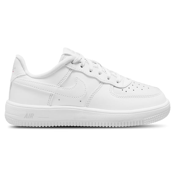 Little Kid's Nike Air Force 1 Low Lace White/White-White-White (IF1673 100) - 13