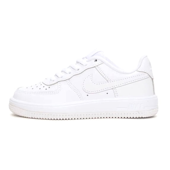 Little Kid's Nike Air Force 1 Low Lace White/White-White-White (IF1673 100) - 3