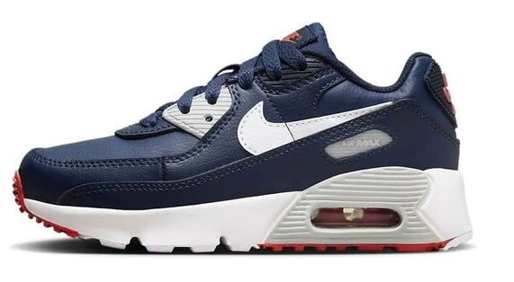 Little Kid's Nike Air Max 90 LTR Obsidian/White-Midnight Navy (DV3608 400)  - 13.5 - Walmart.com