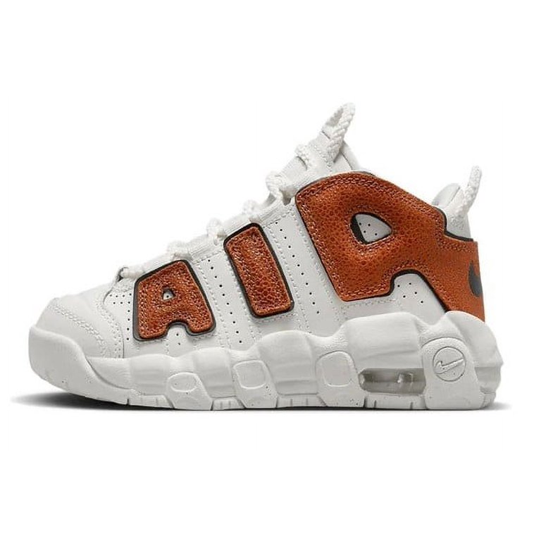 Little Kid's Nike Air More Uptempo Phntm/Blk-Drk Russet-Sl Little Kid's Nike Air More Uptempo Phntm/Blk-Drk Russet-Sl