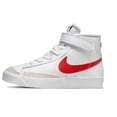 thumbnail image 1 of Little Kid's Nike Blazer Mid '77 White/Habanero Red-Medium Blue (DA4087 117) - 2, 1 of 5
