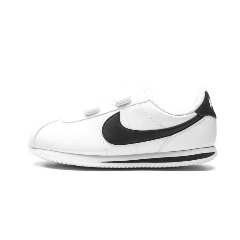 Nike Boys' Youth Boys Coretz Basic Sneaker - White/Black - 4.5 Medium Youth