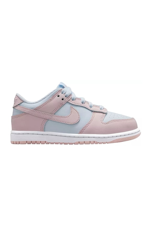 Little Kid's Nike Dunk Low Aura/Silt Red-White (FB9108 402) - 1