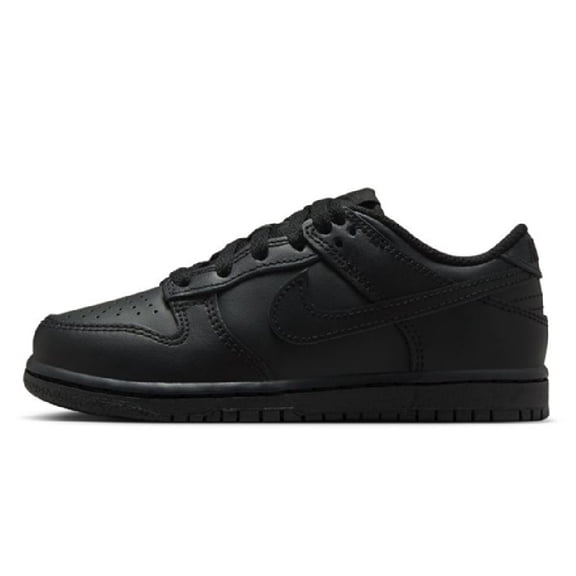 Nike Dunk Low (PS) Little Kids' Shoes Black/Black fb9108-009