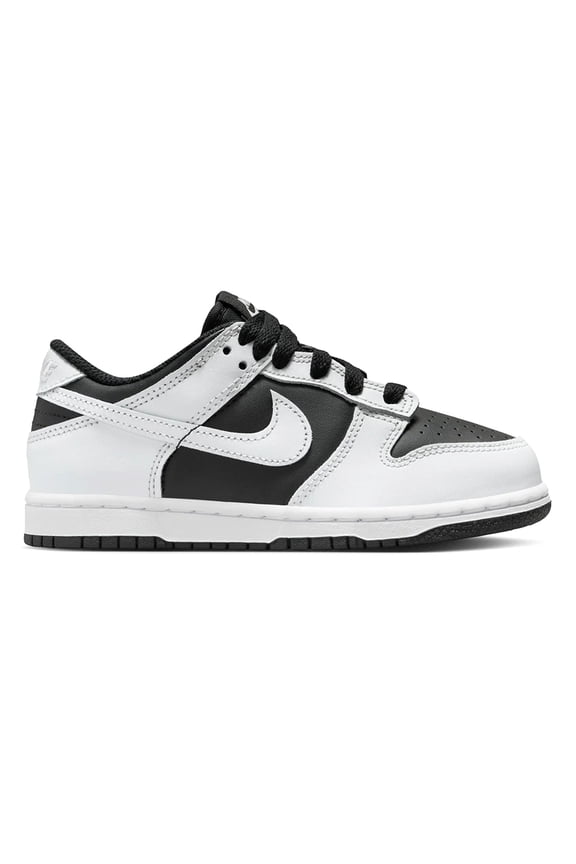 Little Kid's Nike Dunk Low Black/Platinum Tint (FB9108 010) - 11