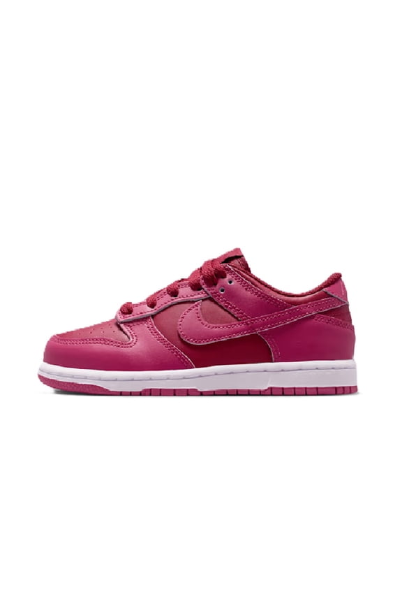 Little Kid's Nike Dunk Low Team Red/Sweet Beet-Sweet Beet (FB9108 602) - 1