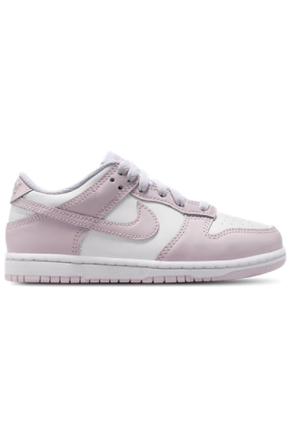 Little Kid's Nike Dunk Low White/Light Violet (FB9108 128) - 12