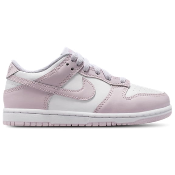 Little Kid's Nike Dunk Low White/Light Violet (FB9108 128) - 1